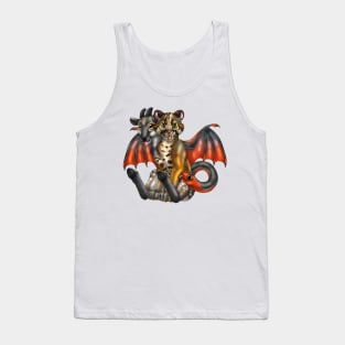 Chimera Cubs: Asian Golden Cat Tank Top